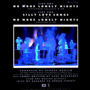 12" | Paul McCartney - No More Lonely Nights (ext. version) / Silly Love Songs - Afbeelding 3