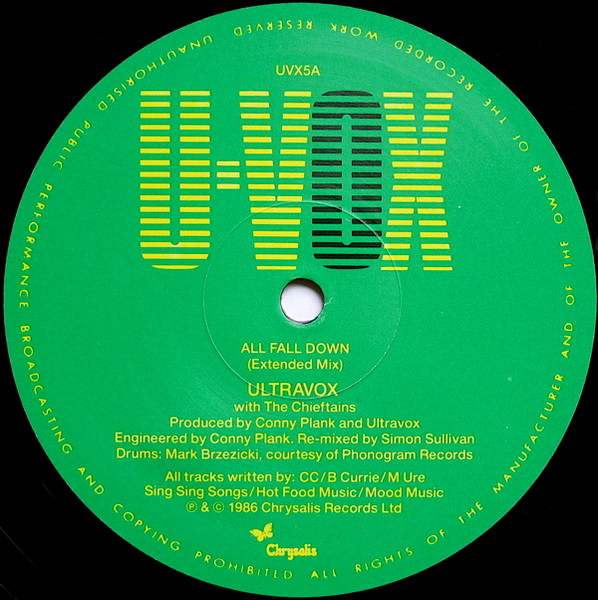 12" | Ultravox - All Fall Down