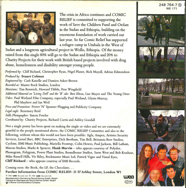 12" | Cliff Richard and the Young Ones - Living Doll