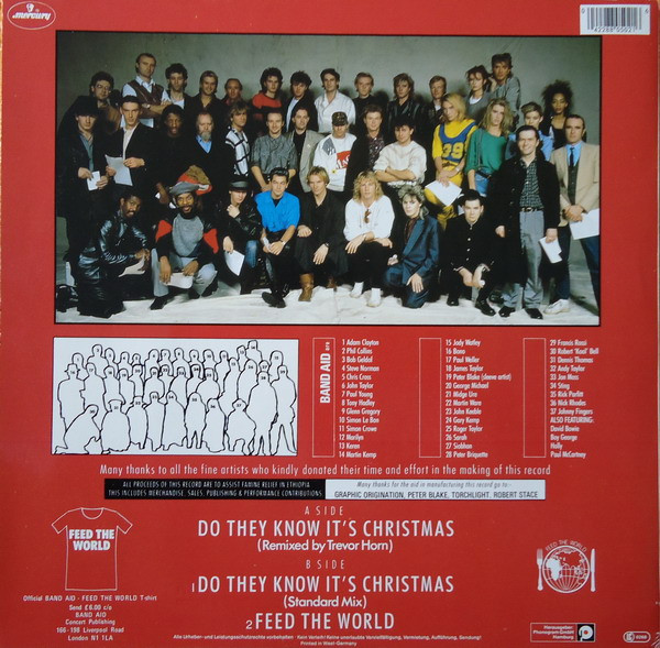 12" | Band Aid - Do They Know it's Christmas?