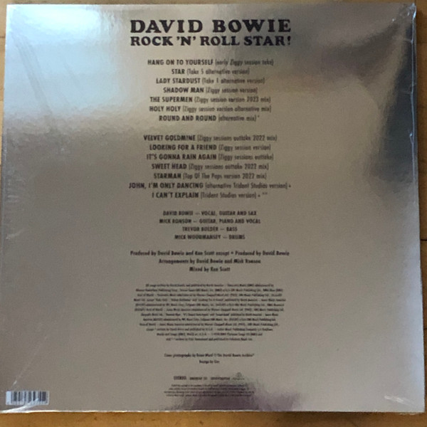 David Bowie - Bowie '72 rock 'n' roll star