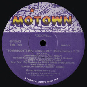 12" | Rockwell - Somebody's Watching Me - Afbeelding 3