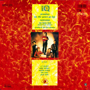 12" | IQ - Promises (as the Years Go By) - Afbeelding 3