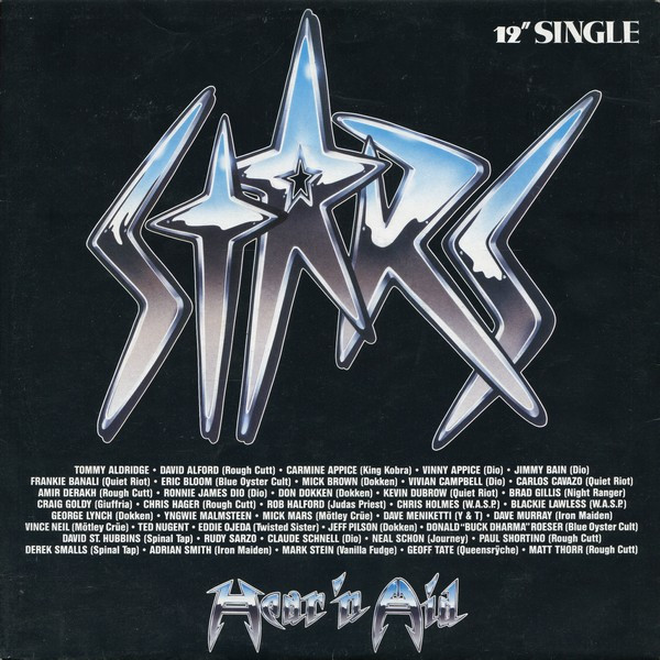 12" | Hear 'n Aid - Stars (Dio, Iron Maiden,  Motley Crue, ea.)