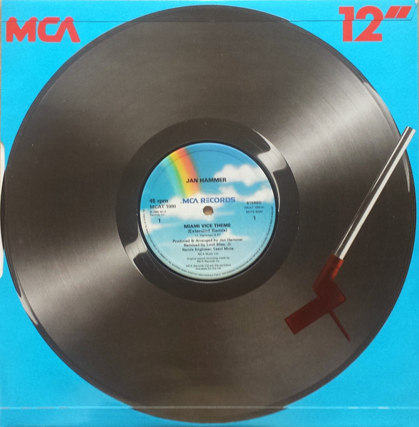 12"| Jan Hammer - Miami Vice Theme (extended remix)