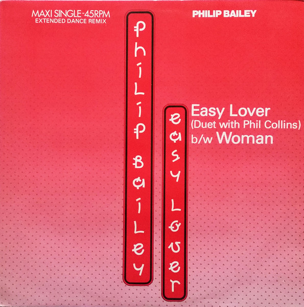12"| Philip Baily with Phil Collins - Easy Lover (extended dance remix)
