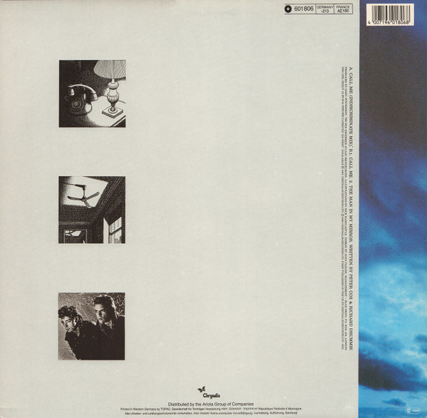 12"| Go West - Call Me (the indiscriminate mix)