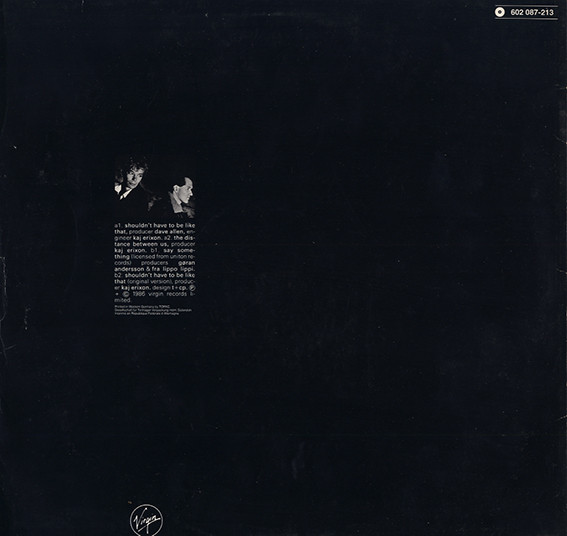 12"| Fra Lippo Lippi - Shoudn't Have To Be Like That