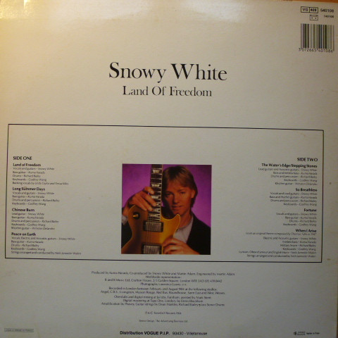 Snowy White - Land of Freedom
