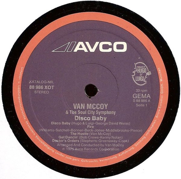 Van McCoy and the Soul City Symphony - Disco Baby