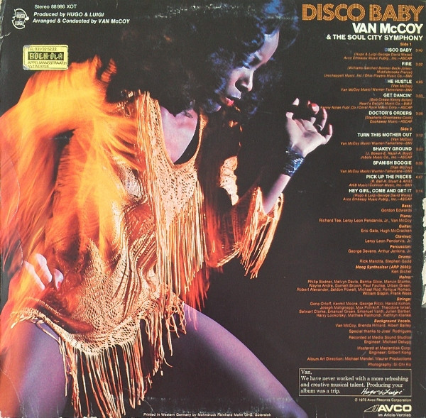 Van McCoy and the Soul City Symphony - Disco Baby
