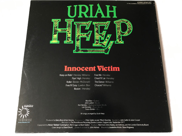 Uriah Heep - Innocent Victim
