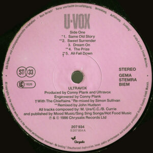 Ultravox - U-Vox - Afbeelding 2