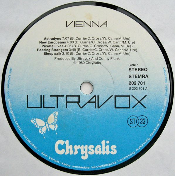 Ultravox - Vienna