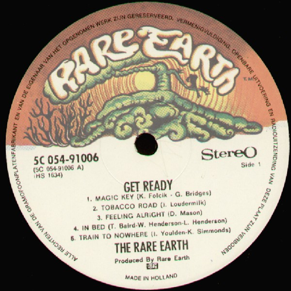 Rare Earth - Get Ready