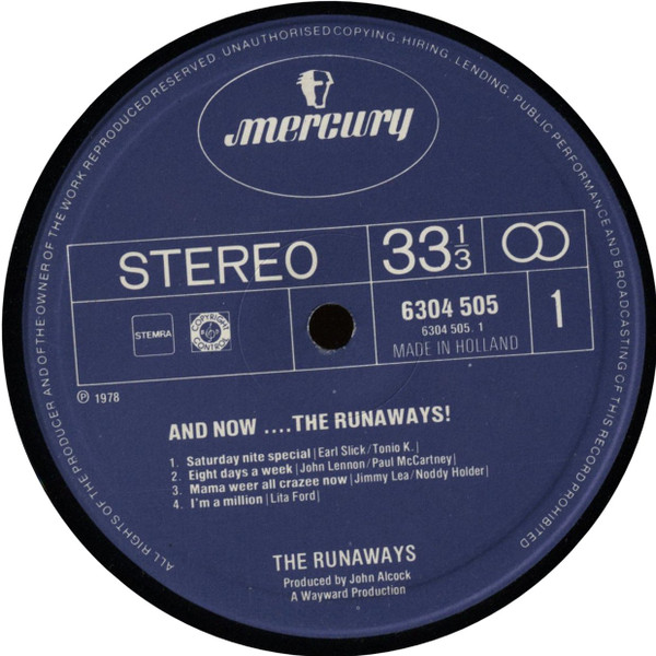 The Runaways - And Now ... The Runaways!