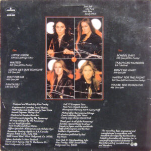 The Runaways - Waitin' for the Night - Afbeelding 3