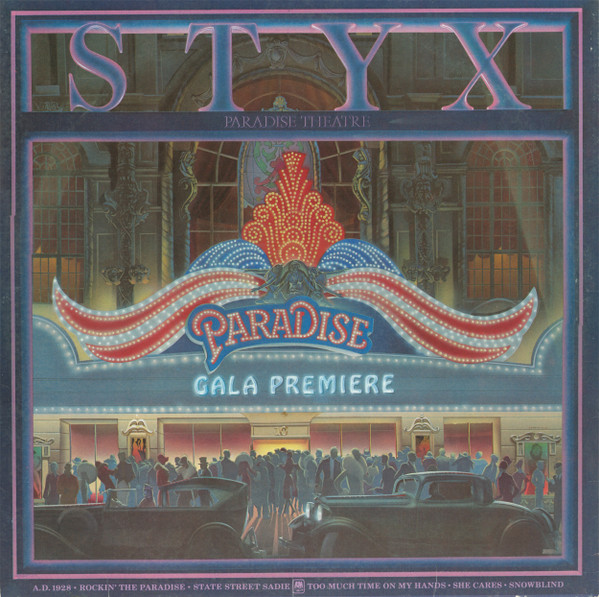 Styx - Paradise Theatre (one side etched)