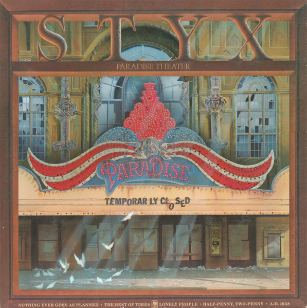 Styx - Paradise Theatre (one side etched)
