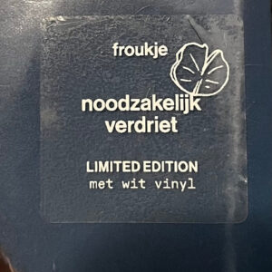 Froukje - Noodzakelijk Verdriet (ltd. edition white vinyl) - Afbeelding 2