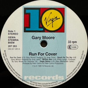 Gary Moore - Run for Cover - Afbeelding 2