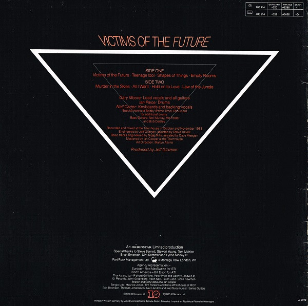 Gary Moore - Victims of the Future