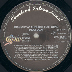 Meat Loaf - Midnight at the Lost and Found - Afbeelding 2