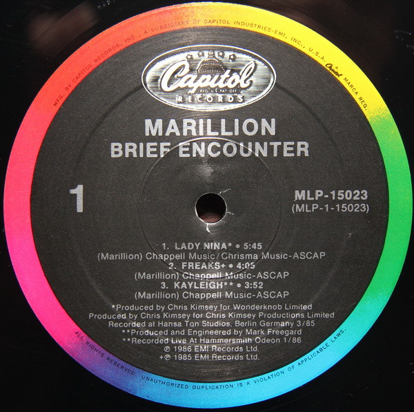 Marillion - Brief Encounter