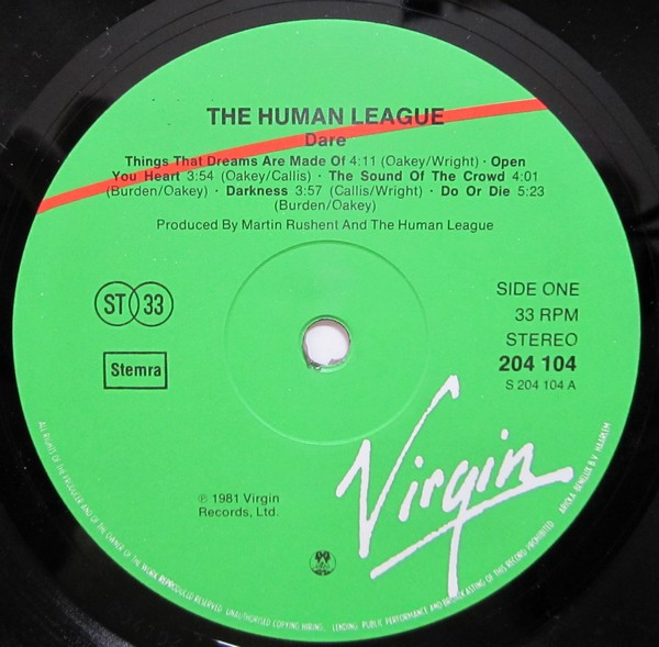 The Human League - Dare!