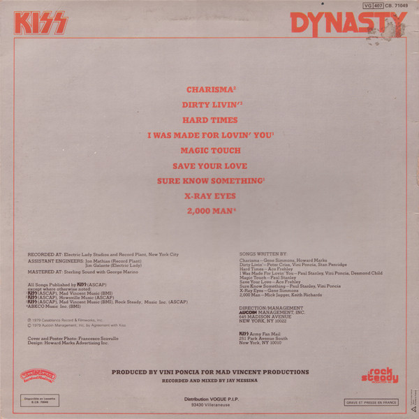 KISS - Dynasty