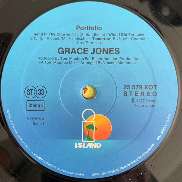 Grace Jones - Portfolio