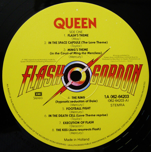 Queen - Flash Gordon, Original Soundtrack