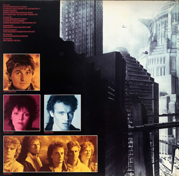Various (Freddie Mercury, Jon Anderson, e.a.) - Metropolis, original motion picture soundtrack