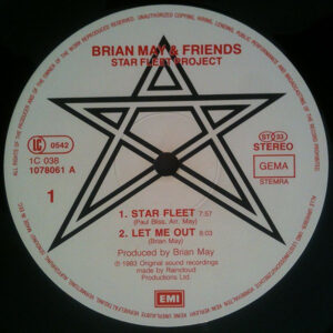 12" | Brian May and Friends - Starfleet Project - Afbeelding 2