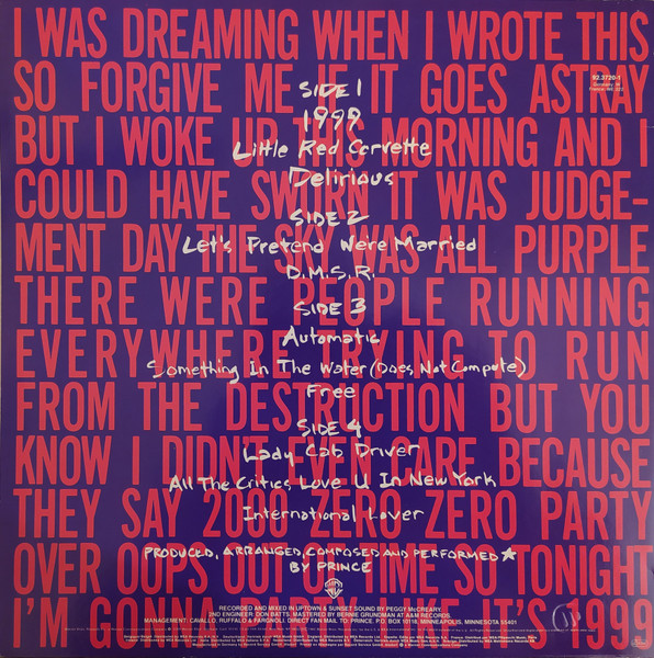 Prince - 1999 (2 LP)