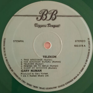 Gary Numan - Telekon (green vinyl) - Afbeelding 2