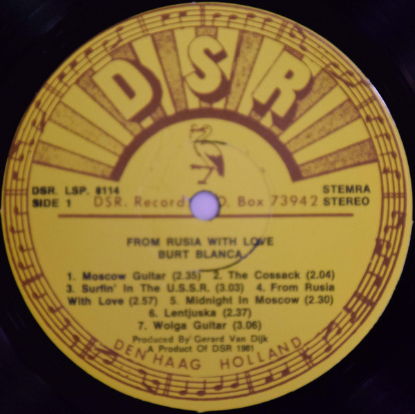 Burt Blanca – From Russia With Love