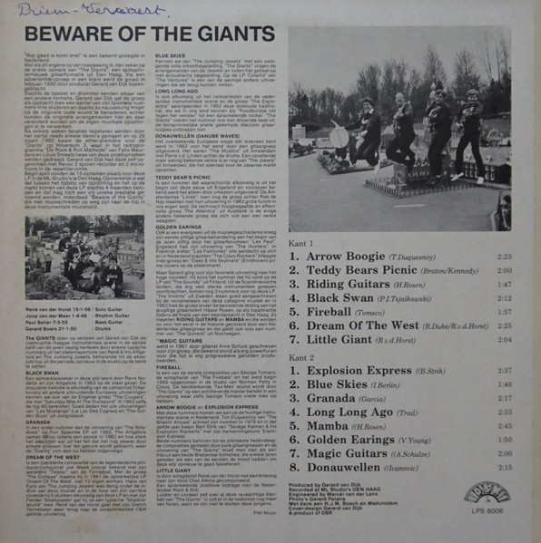 The Giants – Beware Of The Giants