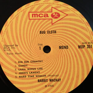 Rabbit Mackay & The Somis Rhythm Band – Bug Cloth - Afbeelding 2