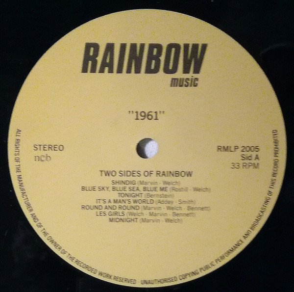 "1961" / The Moonriders – Two Sides Of Rainbow