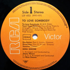 Nina Simone – To Love Somebody - Afbeelding 2
