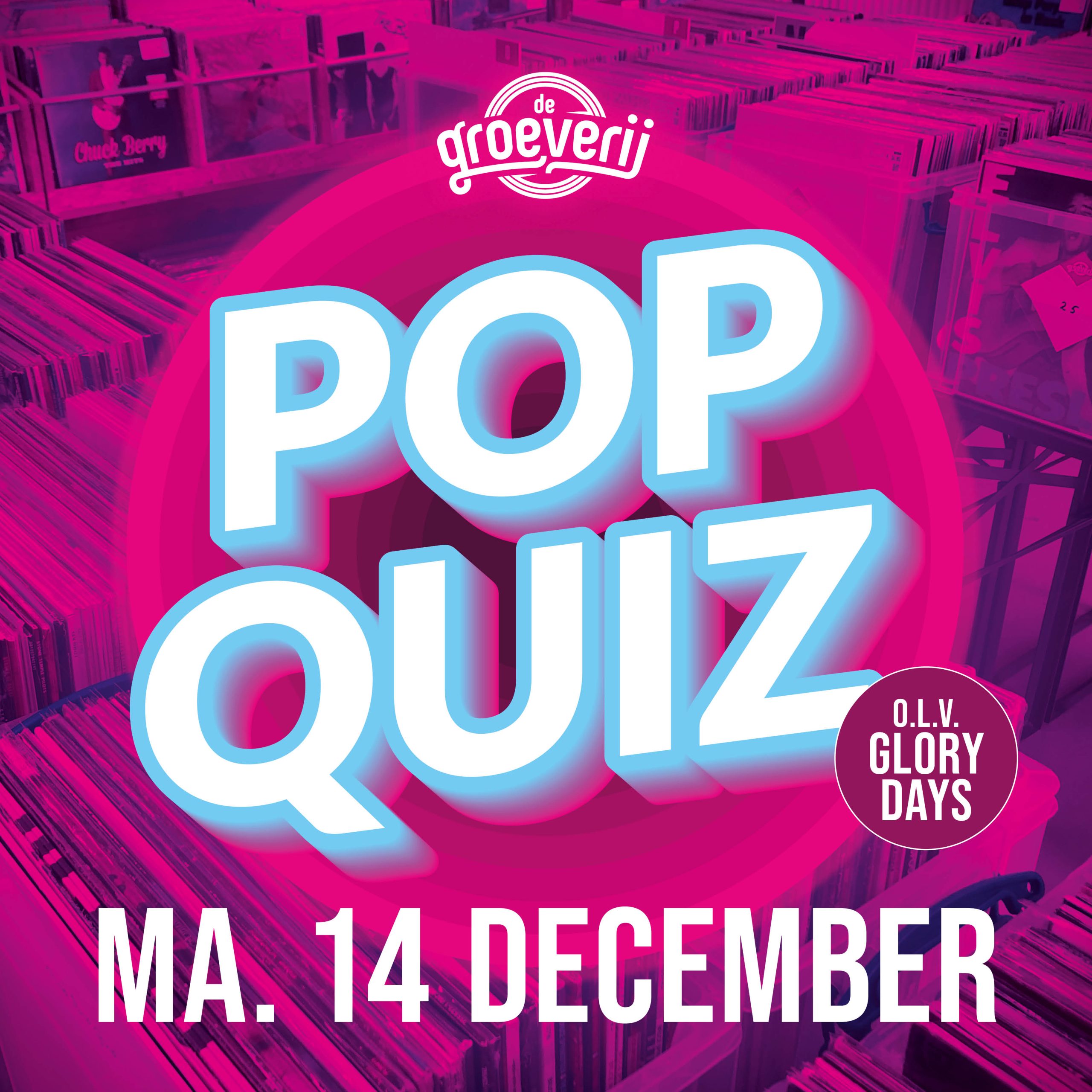 Ma. 14 Dec. Popquiz! - Afbeelding 1