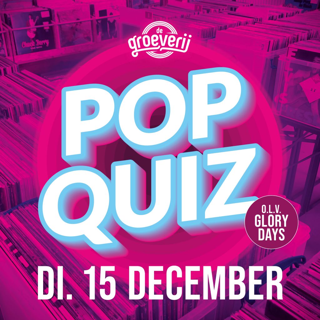 Di. 15 Dec. Popquiz!