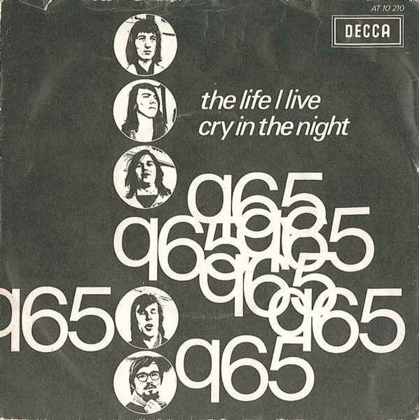 7" | Q65 - The Life I Live / Cry in the Night (mono)