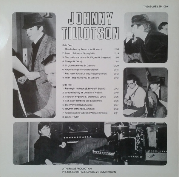 Johnny Tillotson – All The Hits