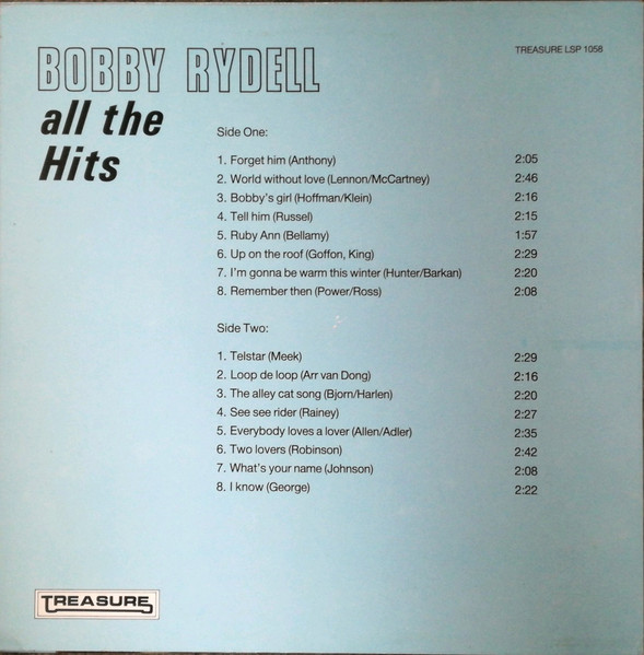 Bobby Rydell – All The Hits