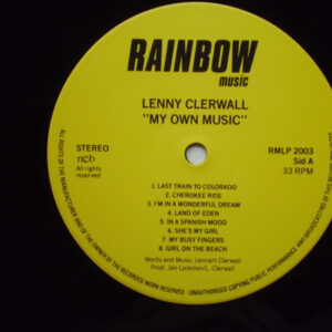 Lenny Clerwall – My Own Music - Afbeelding 2
