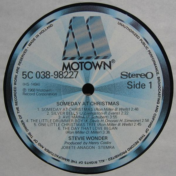 Stevie Wonder – Someday At Christmas
