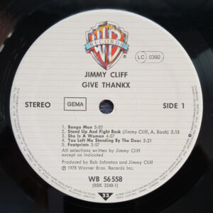 Jimmy Cliff – Give Thankx - Afbeelding 2