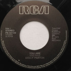 7" | Dolly Parton - You Are / Jealous Heart - Afbeelding 2